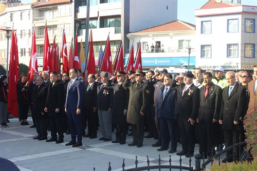 Türkiye Cumhuriyeti'nin Kurucusu Büyük Önder Mustafa Kemal Atatürk'ün Ebediyete İrtihalinin 84'üncü Yılı Dolayısıyla Anma Töreni Düzenlendi.